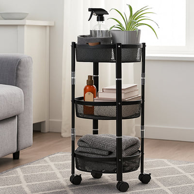 3-Layer Classic Transparent Drawer Storage Organizer